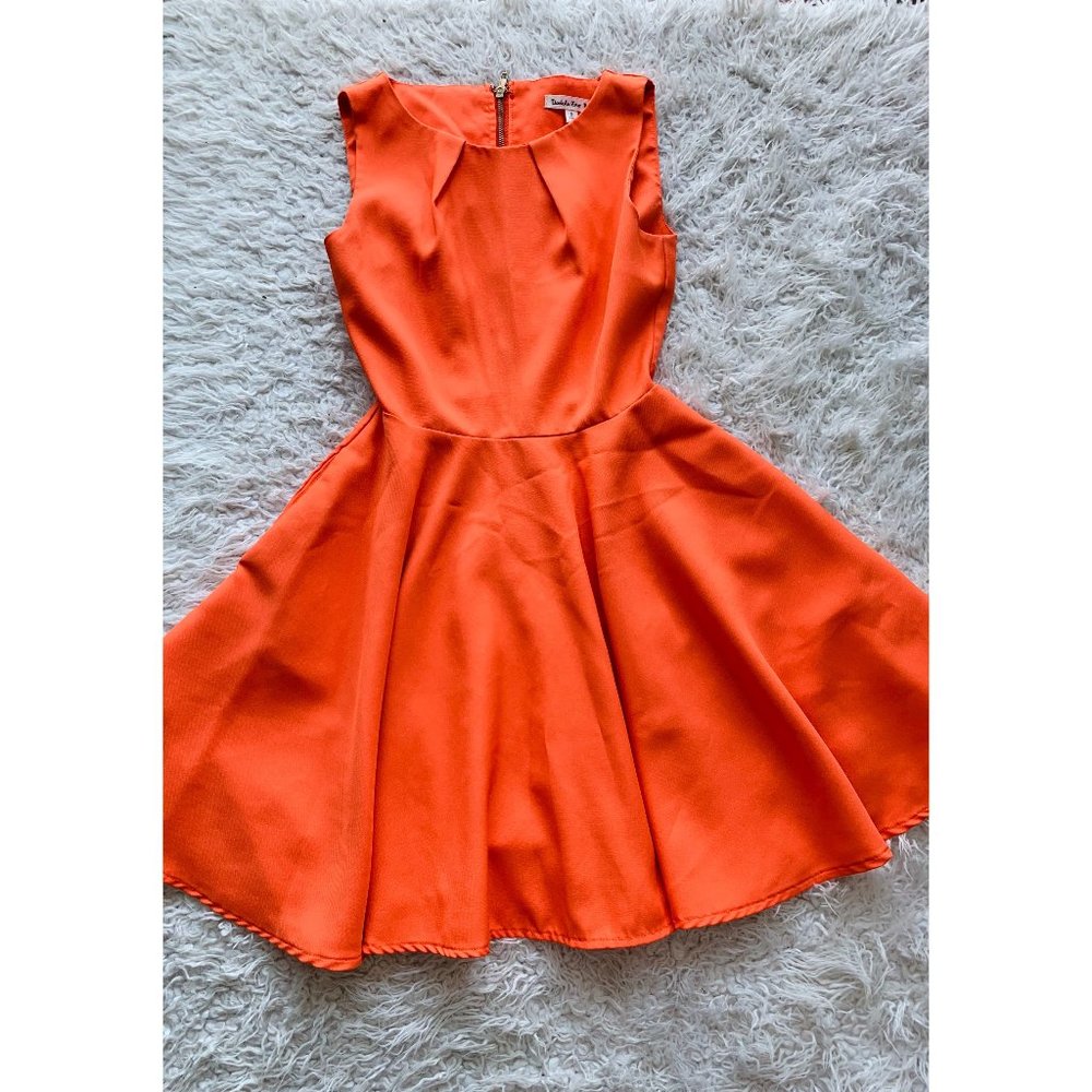 The Orange Chic Dress